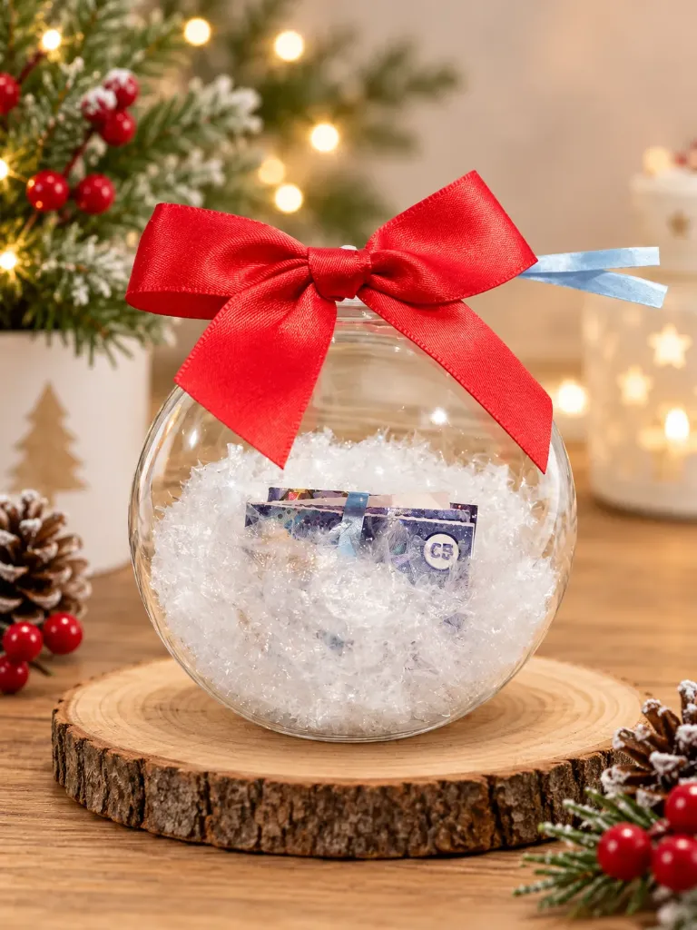 Kerstbal met 2€ lot